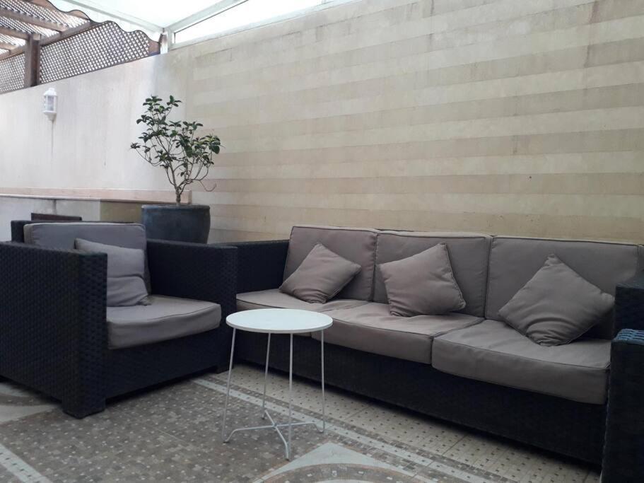 Stylish Gueliz Apartment With Beautiful Terrace Marrakesh Buitenkant foto