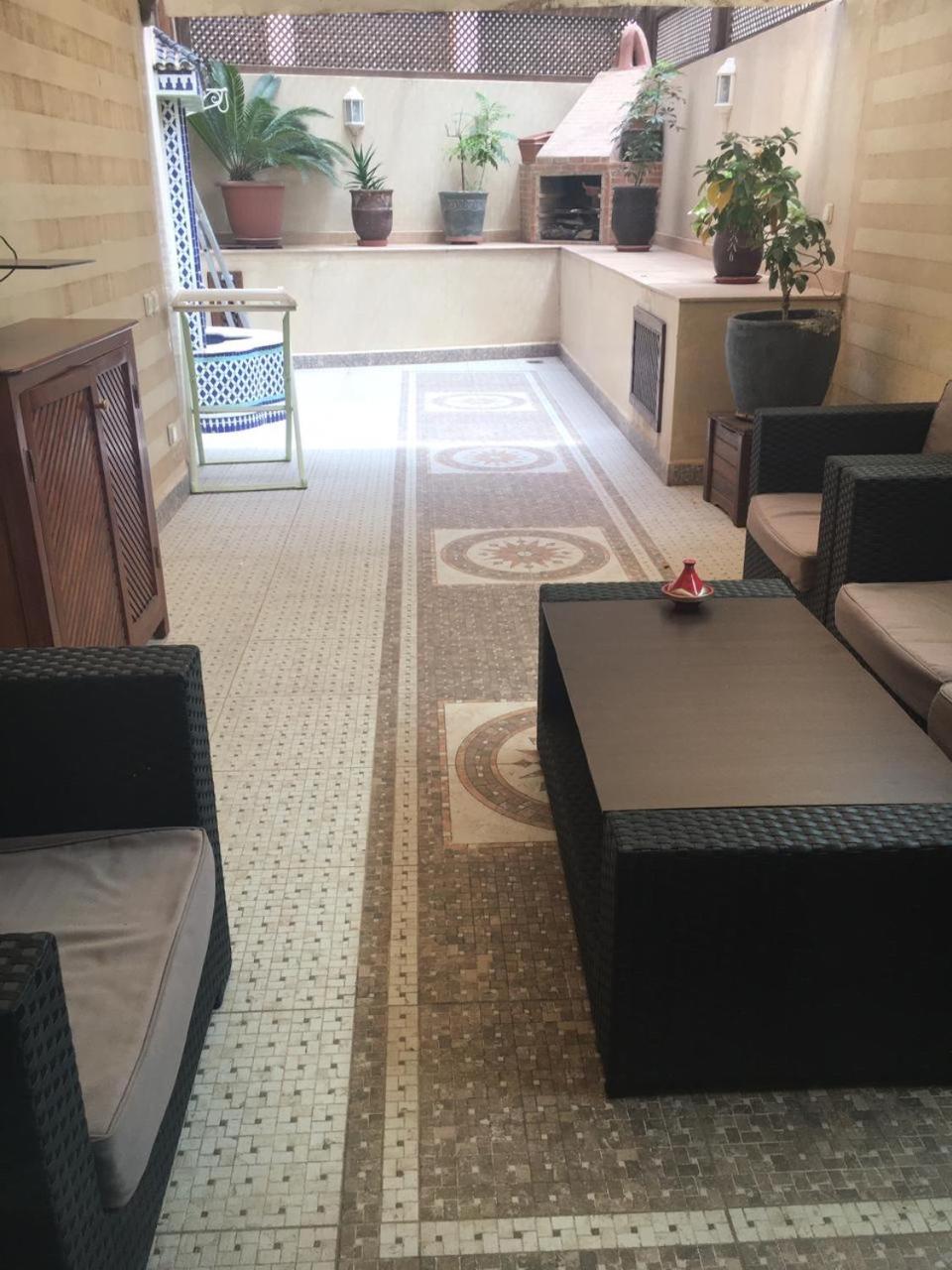 Stylish Gueliz Apartment With Beautiful Terrace Marrakesh Buitenkant foto